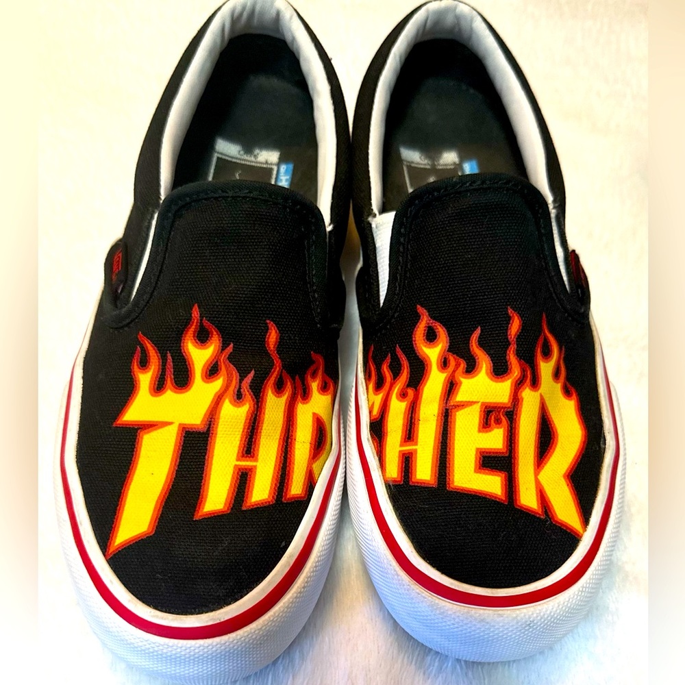 Thrasher x slip on pro